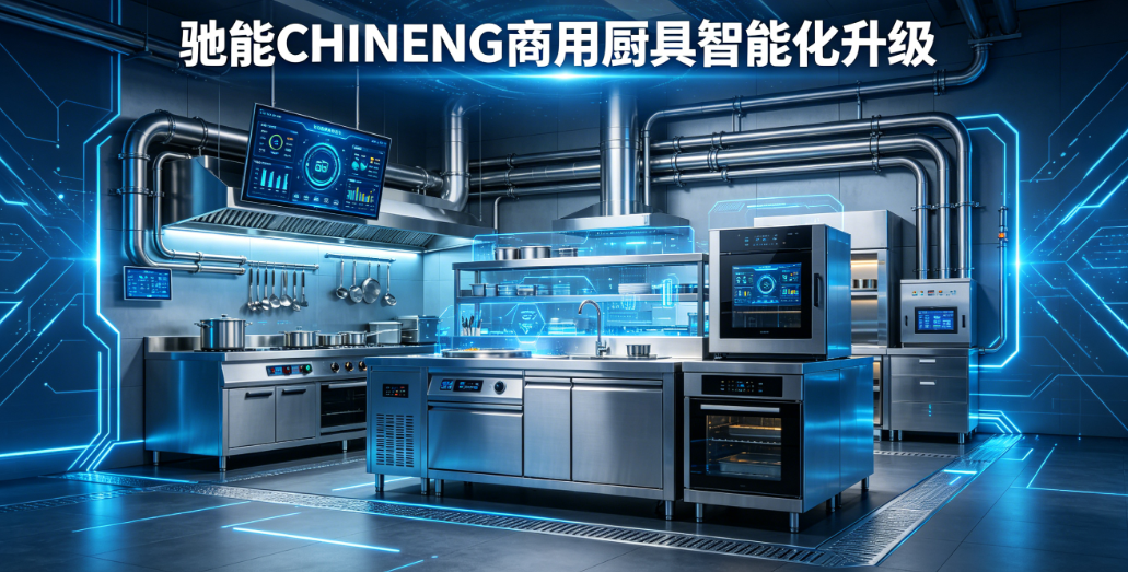 商用厨具如何实现智能化升级？驰能CHINENG给出节能高效解决方案